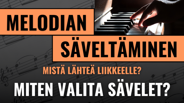 melodian säveltäminen