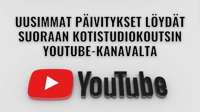 kotistudiokoutsin youtube-kanava